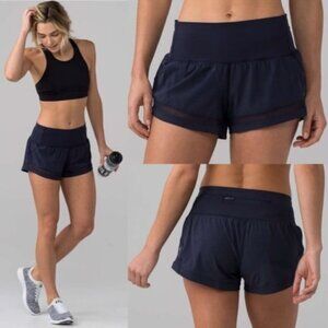 RARE Lululemon Pace Perfect Short 3" Midnight Navy